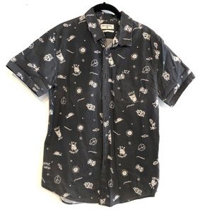 Billabong abstract button up